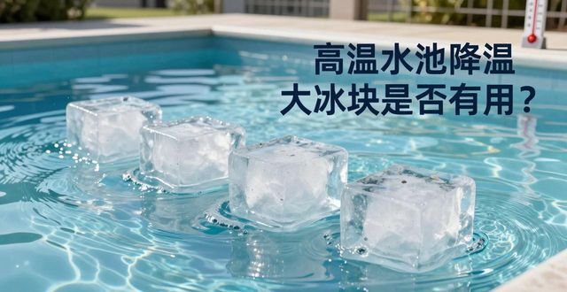 成都高温水池降温大冰块，到底管不管用？